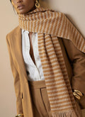 Handwoven scarf