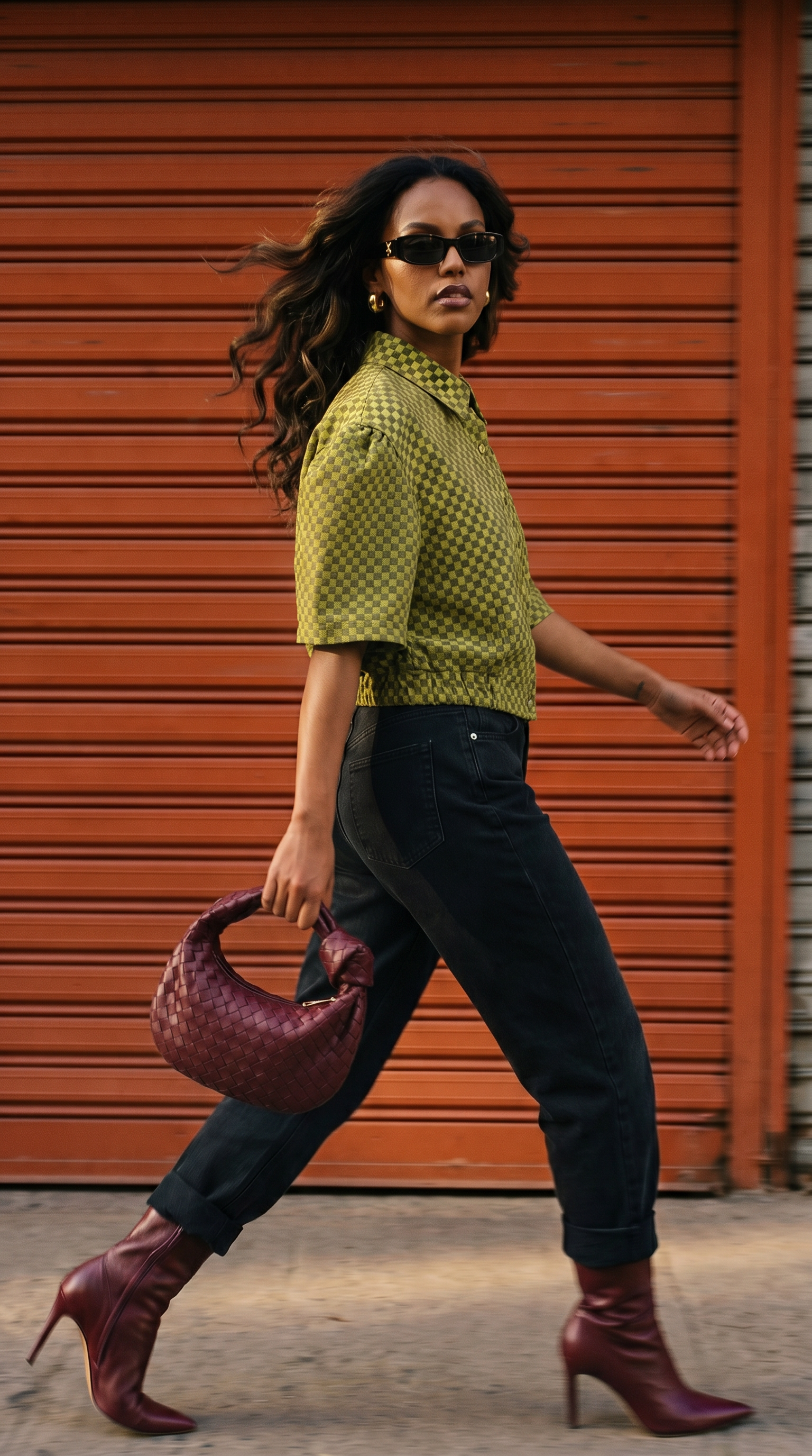 Dropped shoulder shirt