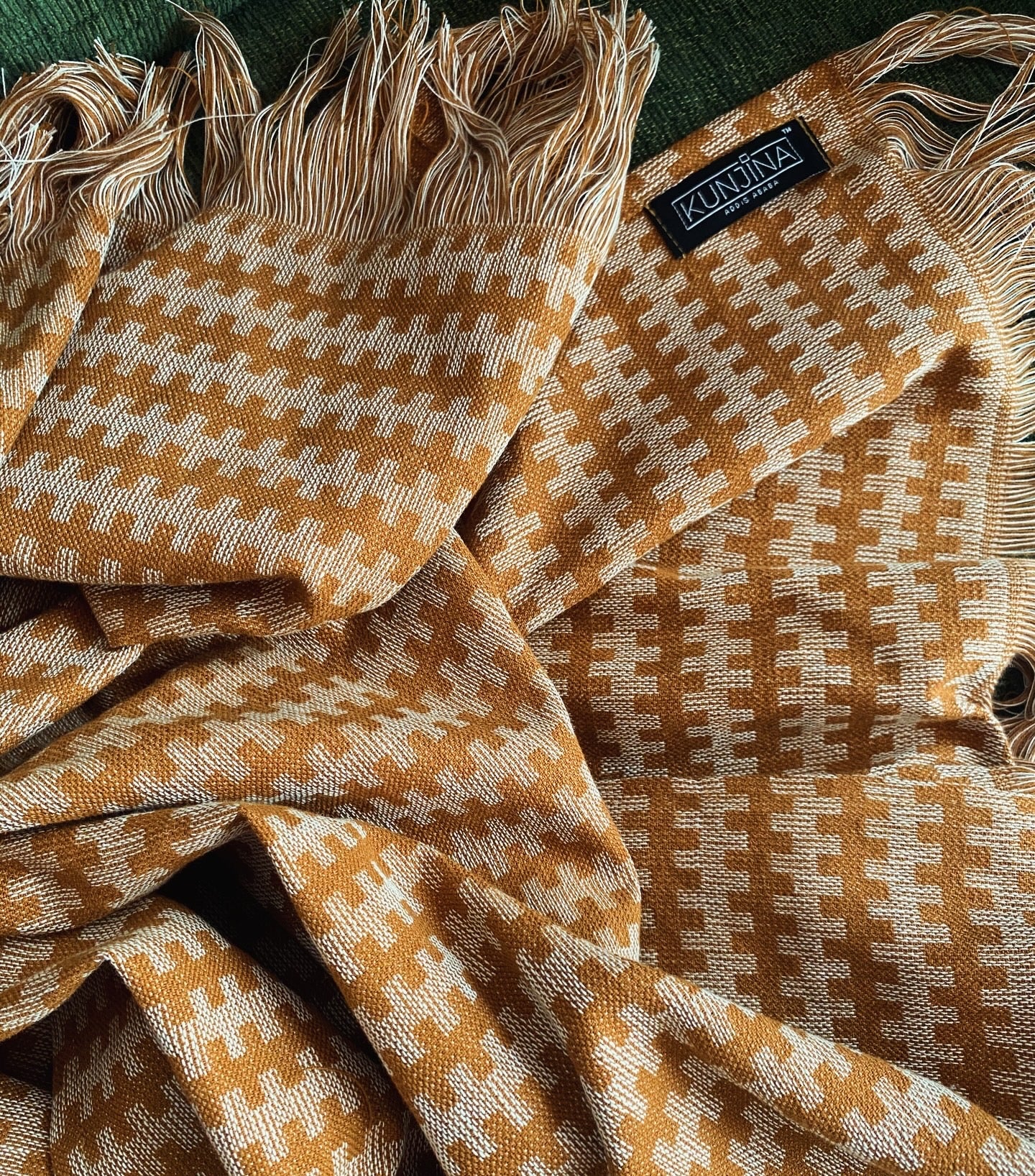 Handwoven scarf