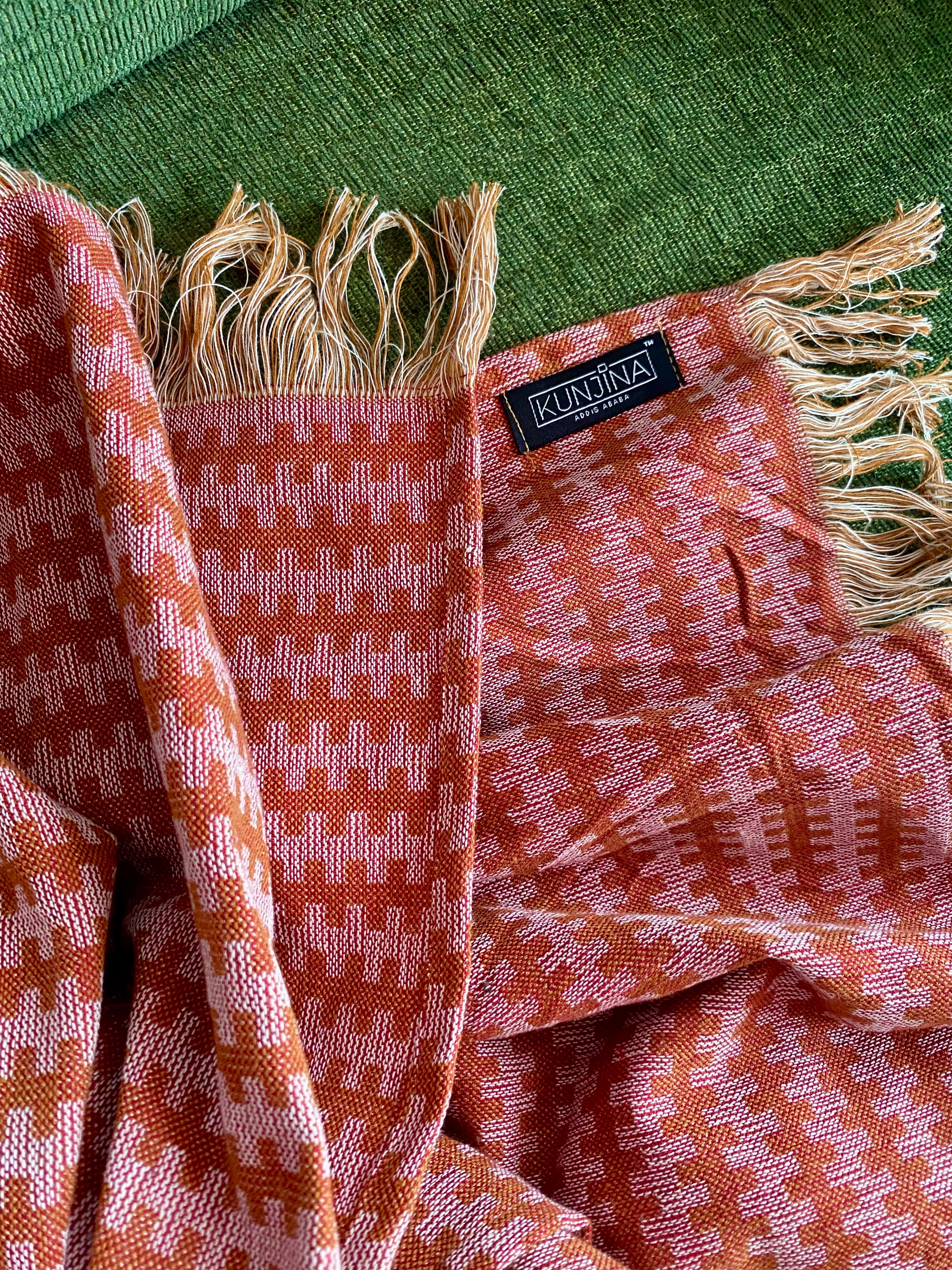 Handwoven scarf